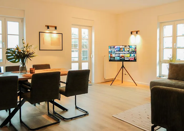 Moderne 3-schlafzimmer-apartments Mit Balkon & Aufzug Bis 6 Personen Apartamento Bad Ems